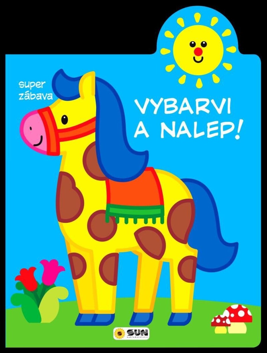 Konik 2-3 roky: Vybarvi a nalep - main (0)
