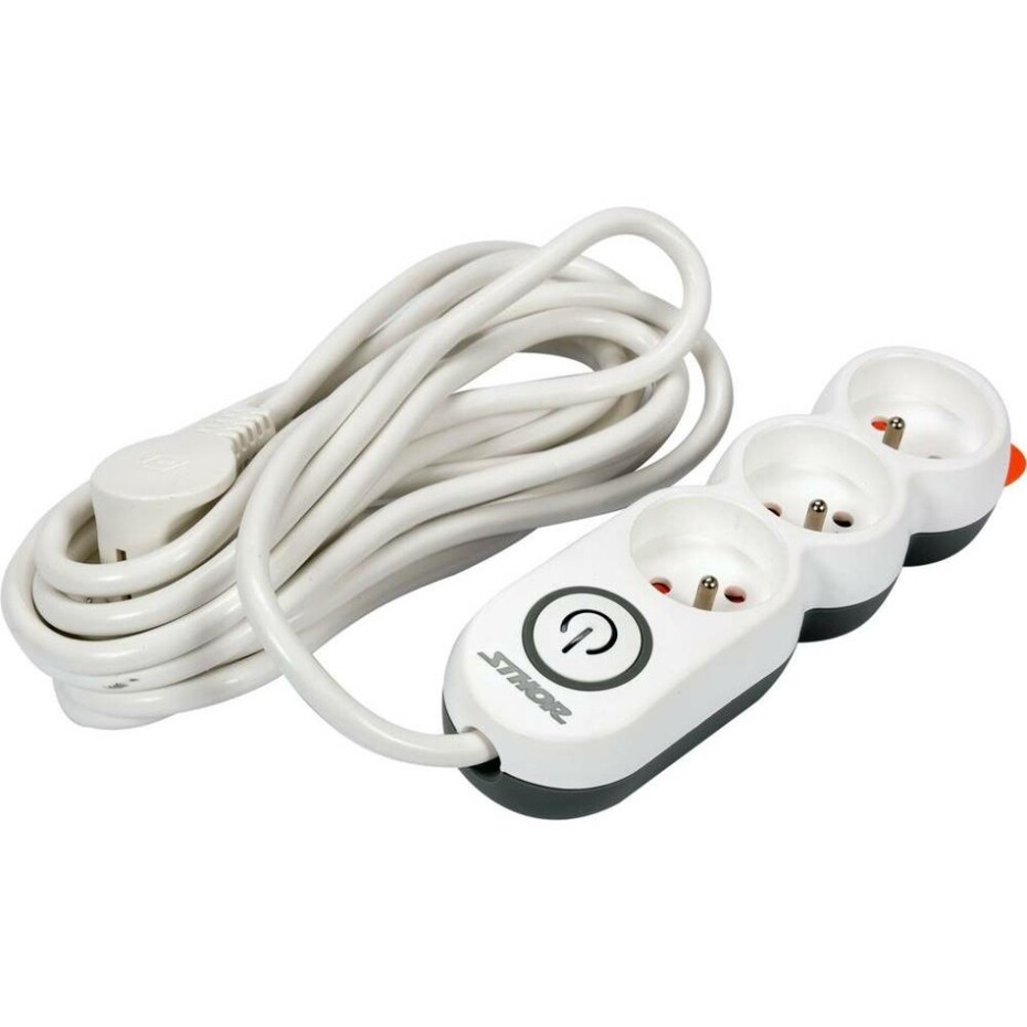 Sthor TO-72352 prodlužovací kabel, 3 zásuvky, 5 m - main (1)