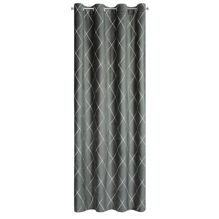 ArtFir Závěs PIERRE CARDIN MARGO K | světle šedá 140x250 cm - main (2)