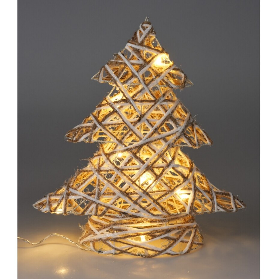 Vánoční LED stromek Greyse šedá, 30 cm - main (1)