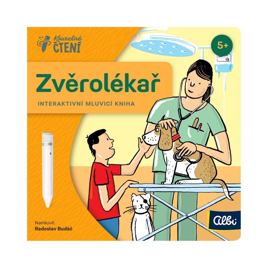 Kouzelné čtení Minikniha povolání – Zvěrolékař - main (1)