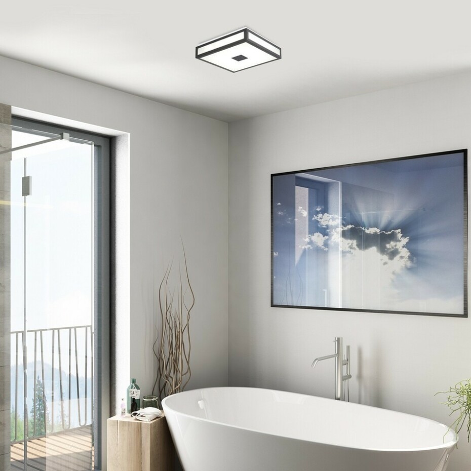 Rabalux 75031 koupelnové stropní LED svítidlo Zoya, černá - main (1)