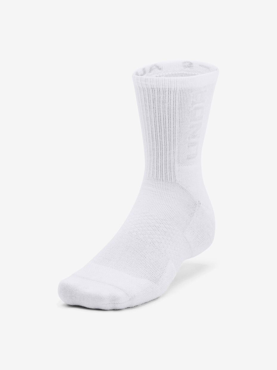Under Armour UA aker 3 pack Mid-Crew-WHT-1373084-100 Bílá - main (0)