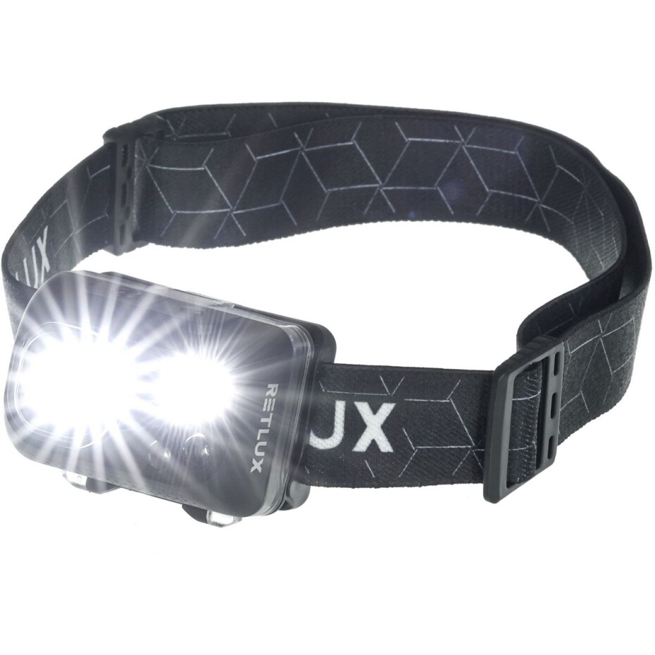 Retlux RLP 57 Nabíjecí LED čelovka, dosvit 70 m, výdrž 30 hod - main (1)