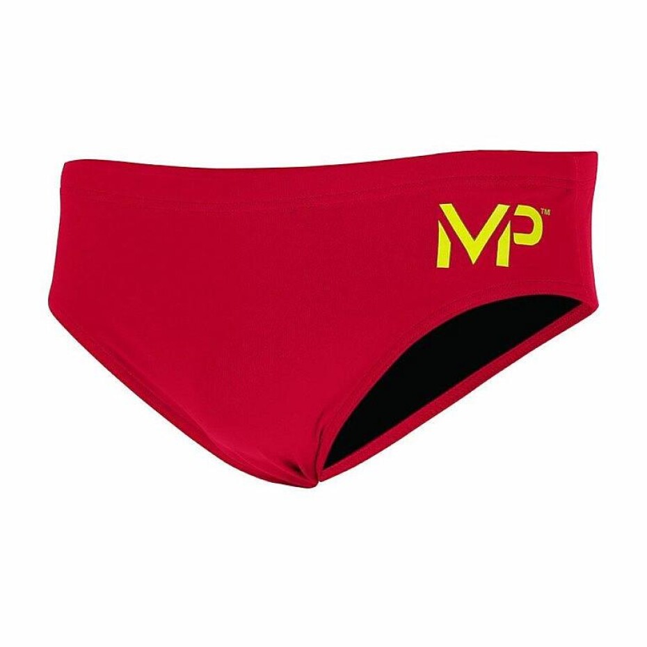 Michael Phelps Pánské plavky SOLID BRIEF červená - main (0)