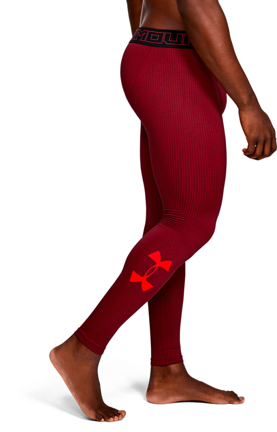 Pánské legíny Under Armour HeatGear Legging Novelty Red S - main (5)