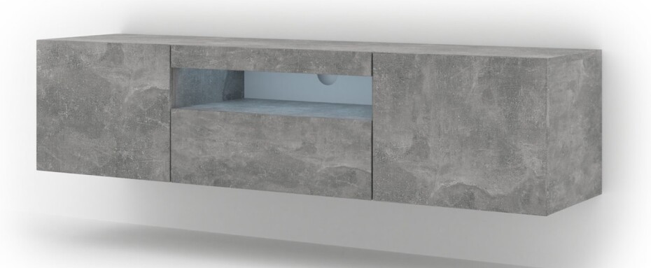 ARTBm TV stolek AURA 150 | beton - main (4)