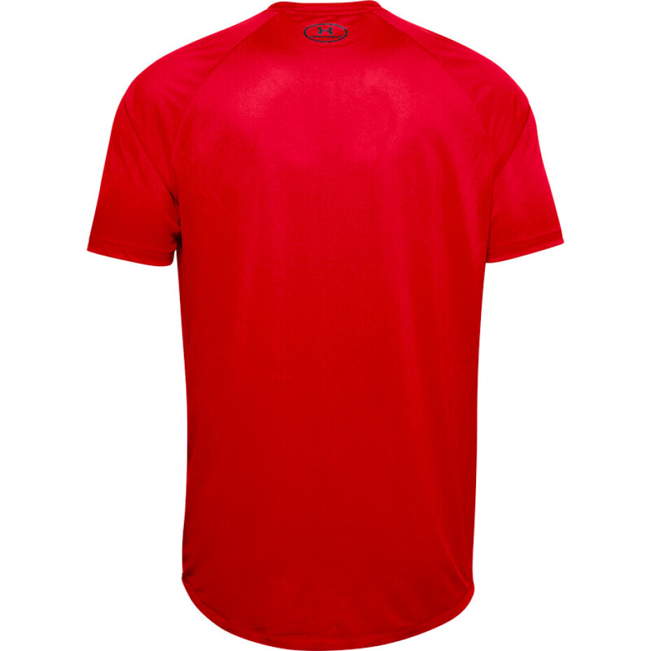 Pánské tričko Under Armour  Big Logo Tech SS Red S - main (4)