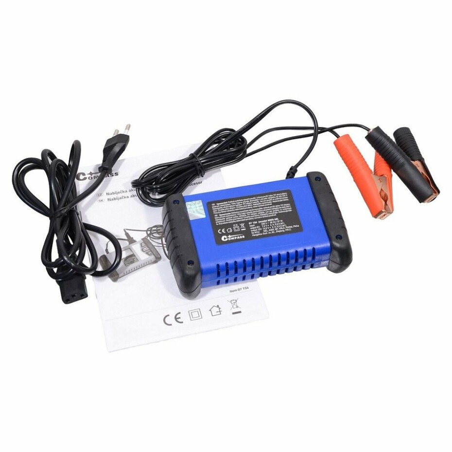 Compass Nabíječka PROFI microprocesor 6/12V PB/GEL/AGM - main (0)