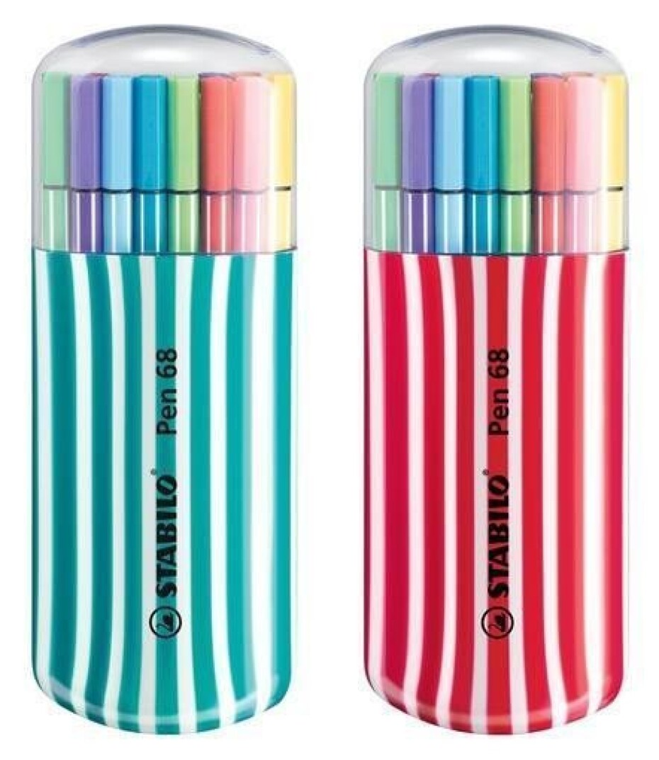 Fixa STABILO Pen 68 sada 20 ks Zebrui - main (0)
