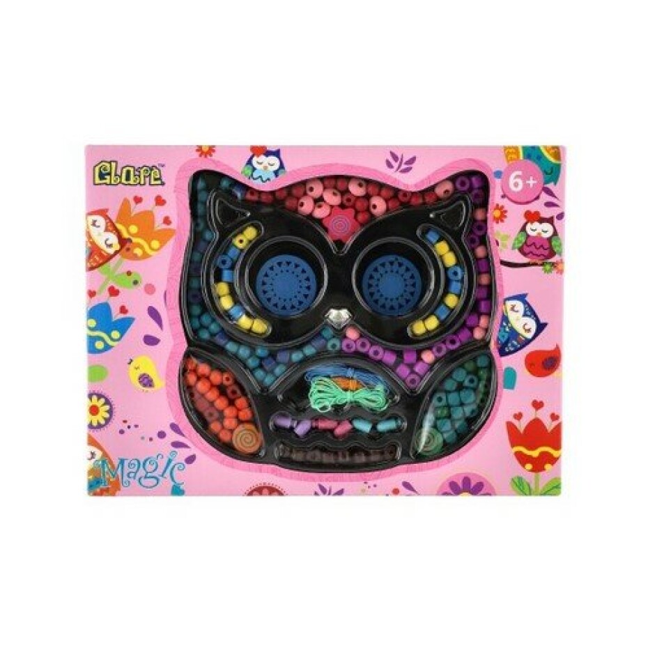 Teddies Korálky dřevěné barevné se šňůrkou v krabici 27x20x4cm - main (2)