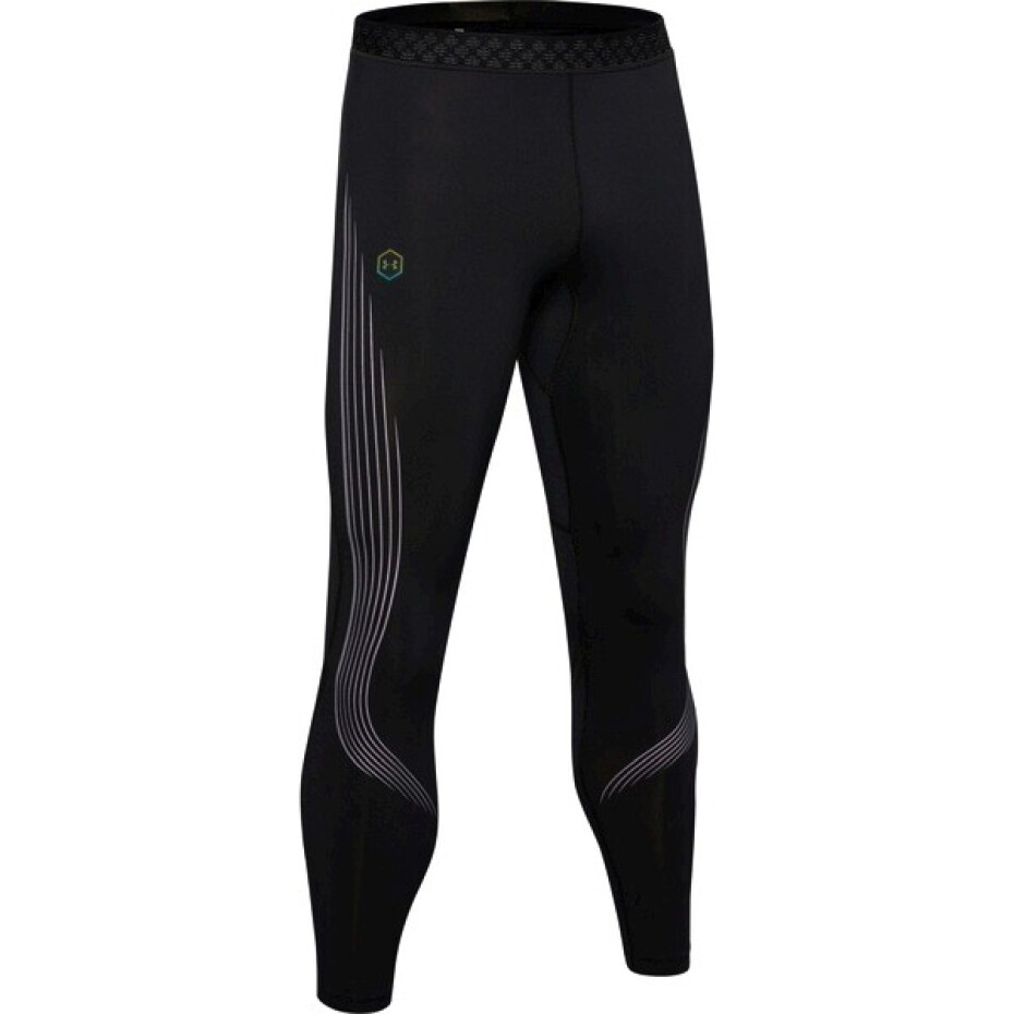 Pánské legíny Under Armour HeatGear Rush Run Stamina Tigh Black XL - main (0)