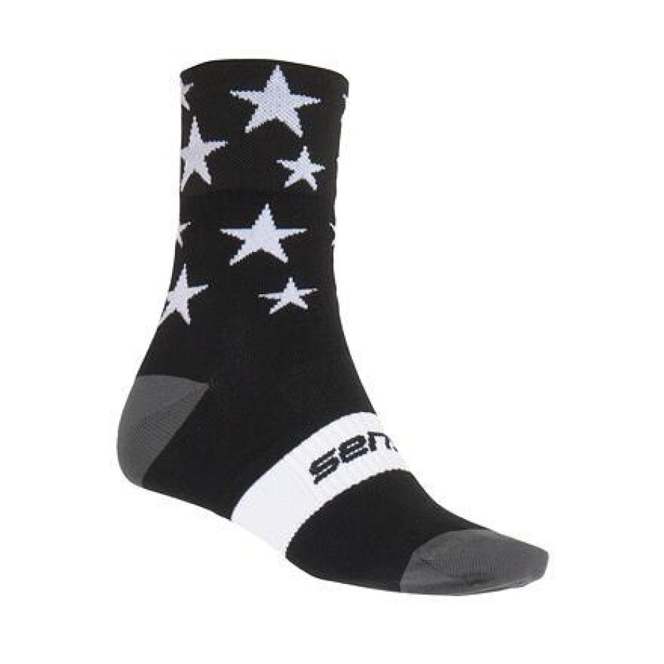 Sensor ponožky Stars Černá/bílá - main (0)