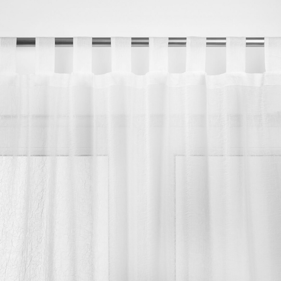 Homede Záclona Kresz Loops, bílá, 280 x 240 cm - main (4)