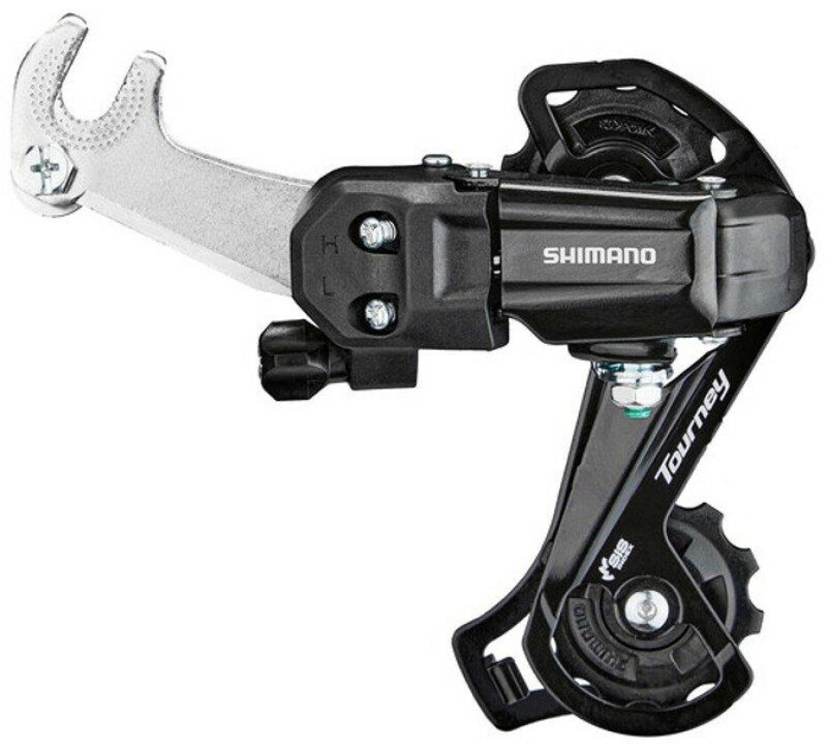 Shimano měnič Tourney RD-TY200SS hák 6/7 speed , dlouhé vodítko, černý - main (0)