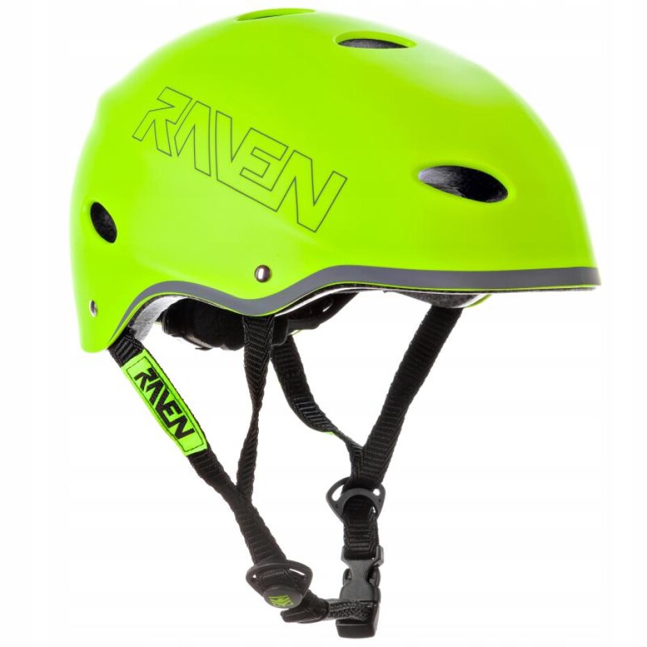 Raven F511 lime dětská helma na brusle, skate a koloběžku - main (0)
