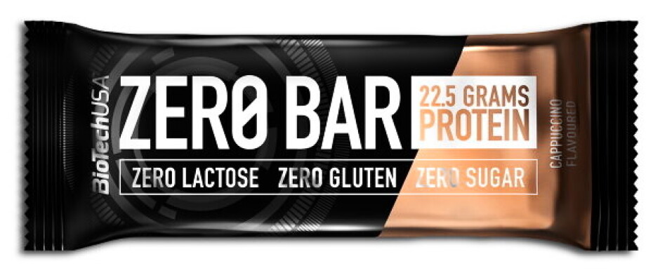 BioTech USA Zero Bar 50 g jablečný koláč - main (0)