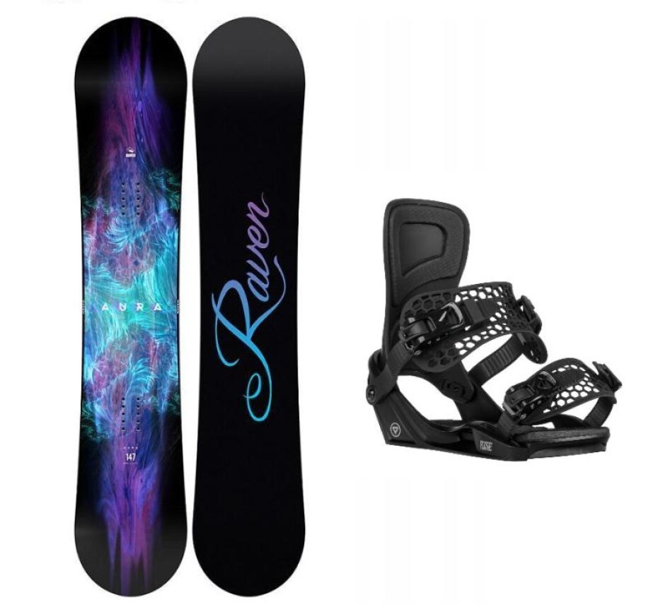 Raven Aura dámský snowboard + Gravity Rise black vázání - main (0)