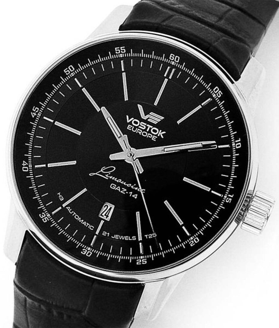 Vostok Europe GAZ-14 Limouzine Tritium Line NH35A/5651137 - Kožený řemínek - main (4)