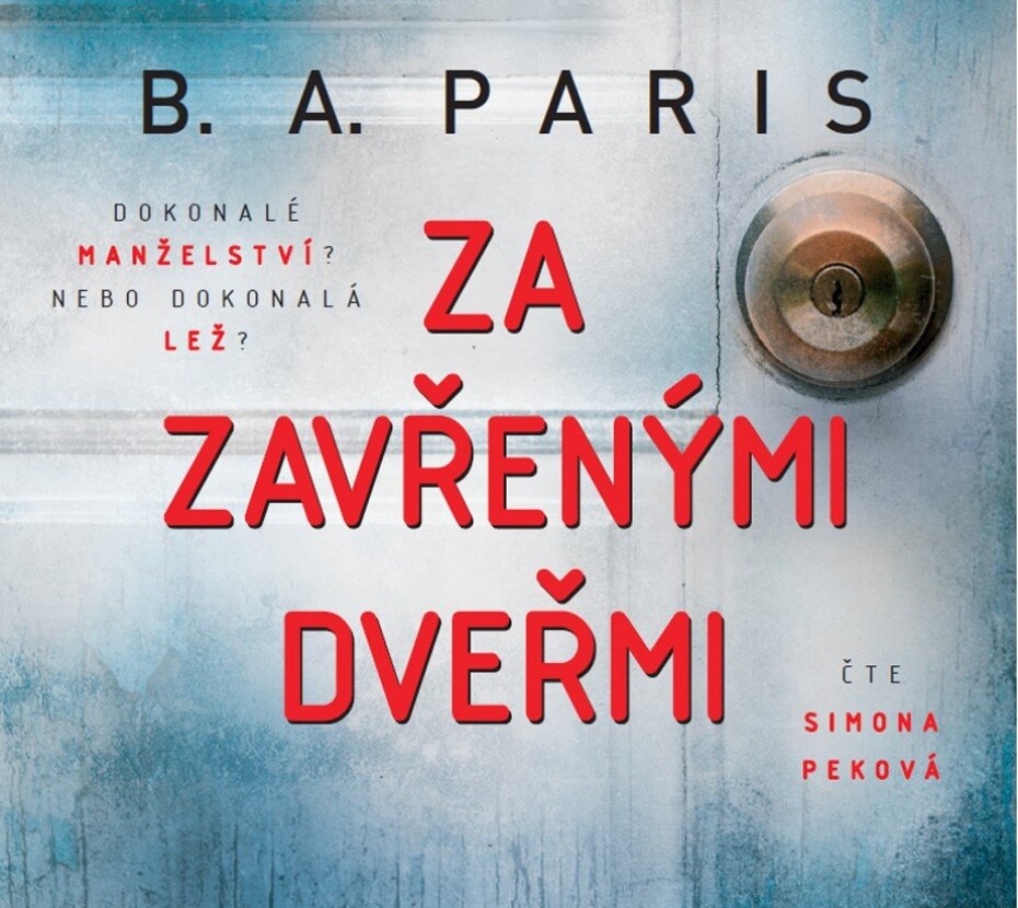 Za zavřenými dveřmi - CDmp3 (Čte Simona Peková) - B. A. Paris - main (0)