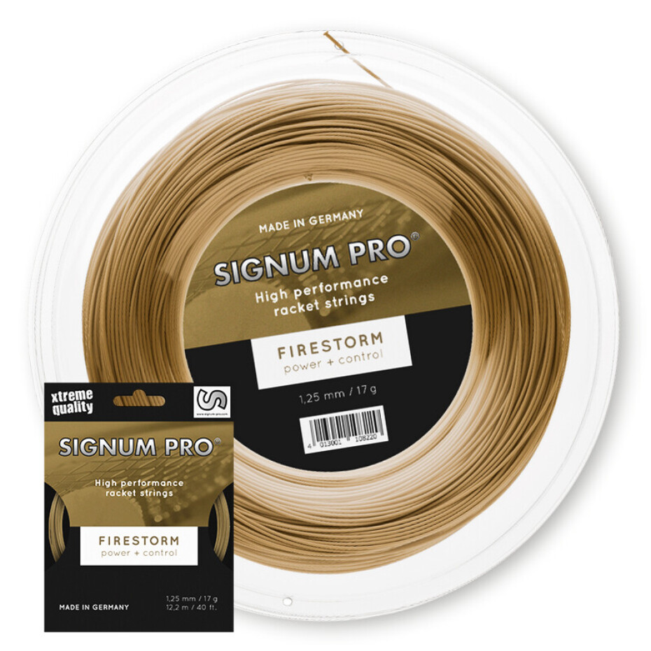 Tenisový výplet Signum Pro  Firestorm (200m)  1,25 mm - main (0)