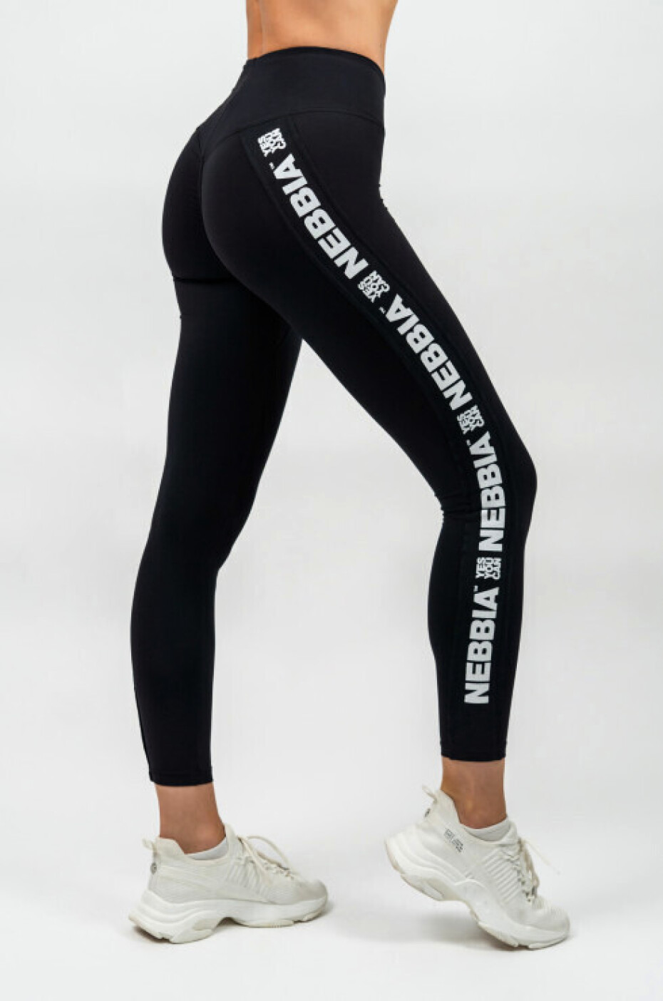 Dámské legíny Nebbia ICONIC Leggings high waist black L - main (3)