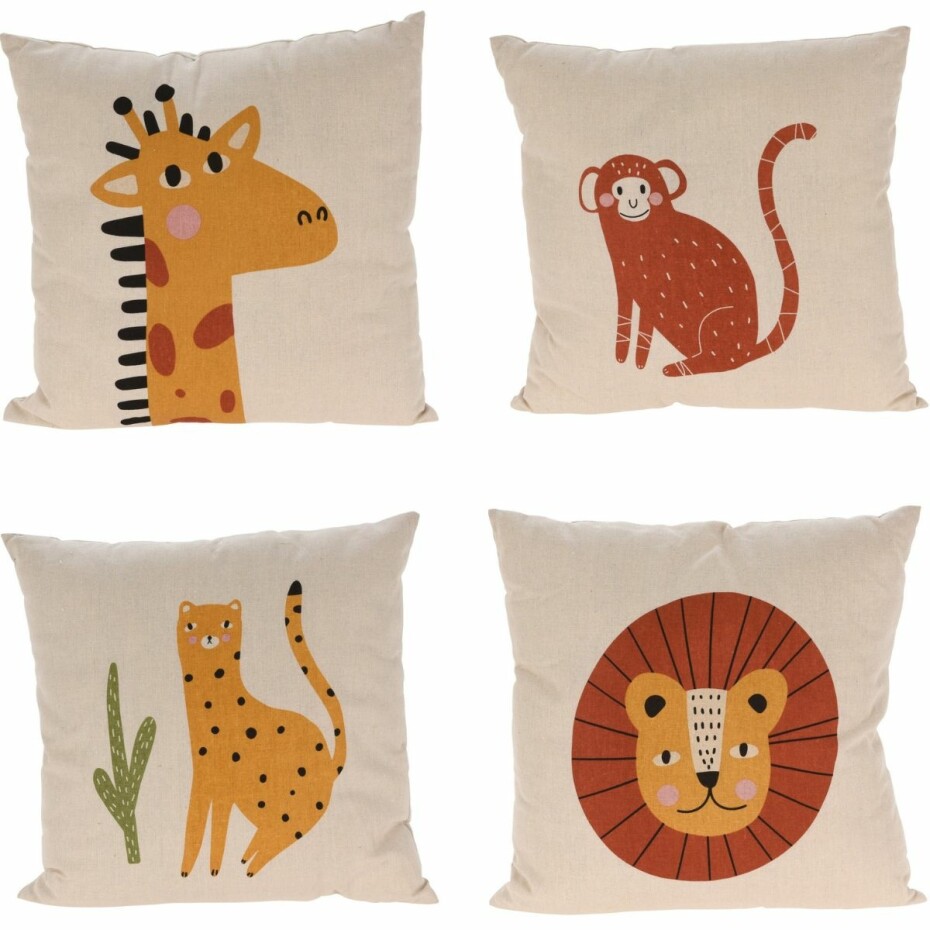 Hatu Dětský polštářek Žirafa, 40 x 40 cm, polyester - main (1)