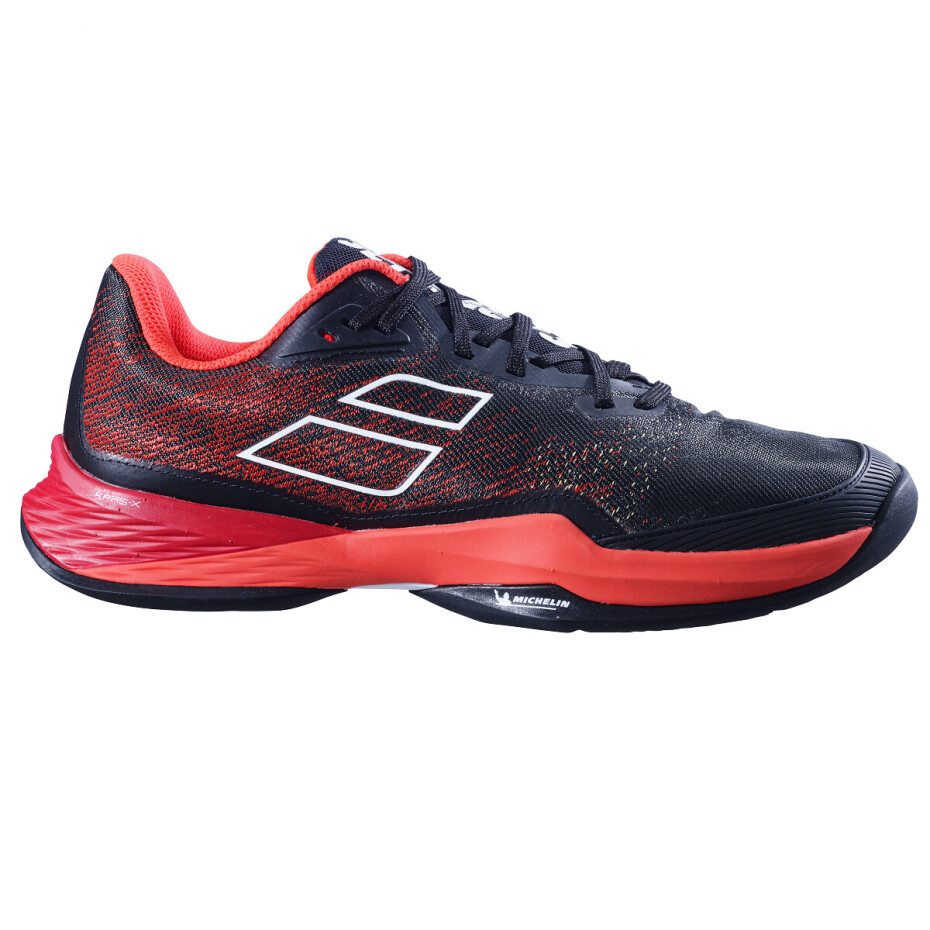 Pánská tenisová obuv Babolat Jet Mach 3 All Court Men Black/Poppy Red  EUR 42 - main (0)