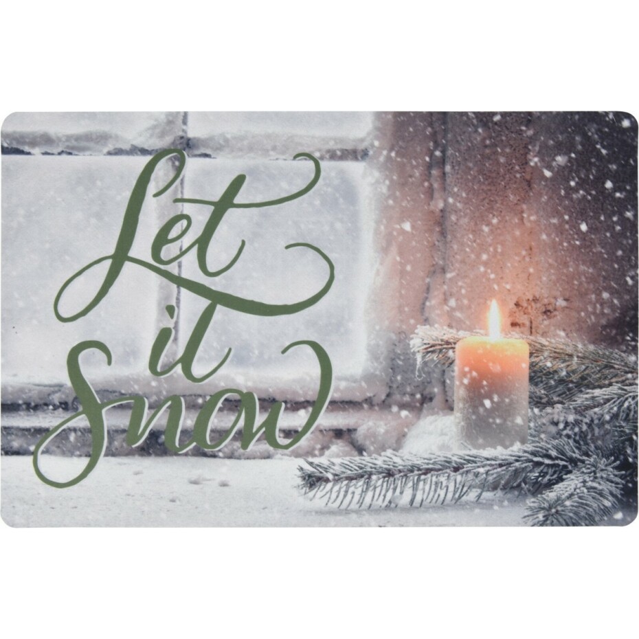 Rohožka Let it snow, 38 x 58 cm - main (0)