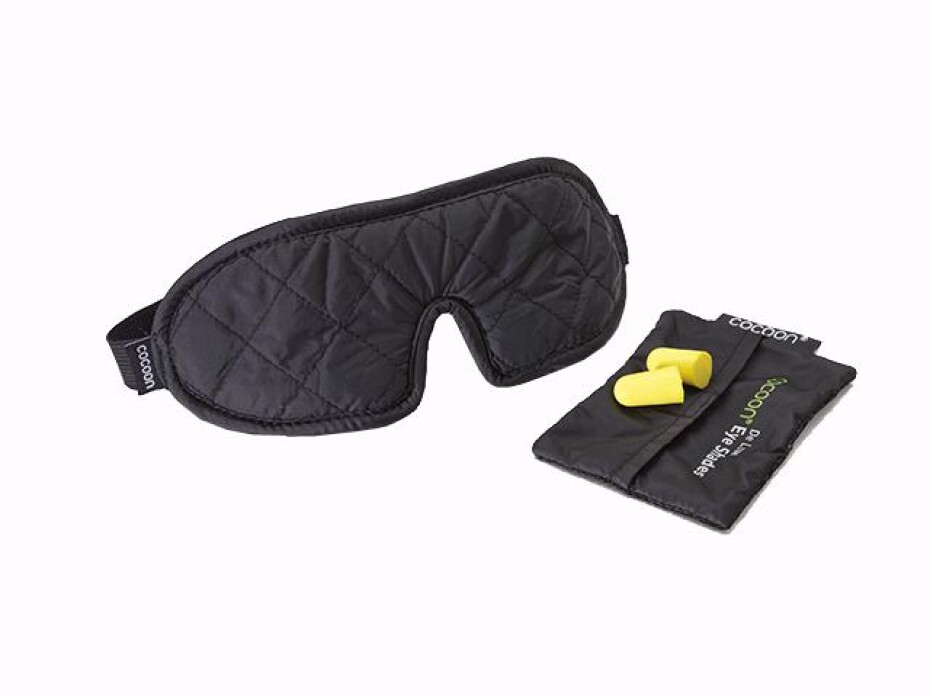 Cocoon oční maska Eye Shades Deluxe black s ucpávkami - main (0)