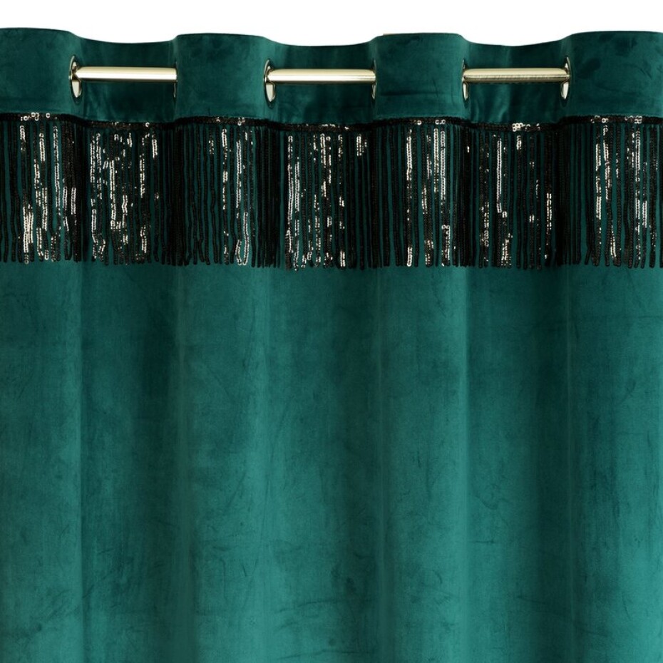 ArtFir Zatemňovací závěs JASPIS K | tmavý tyrkysový 140 x 250 cm - main (3)