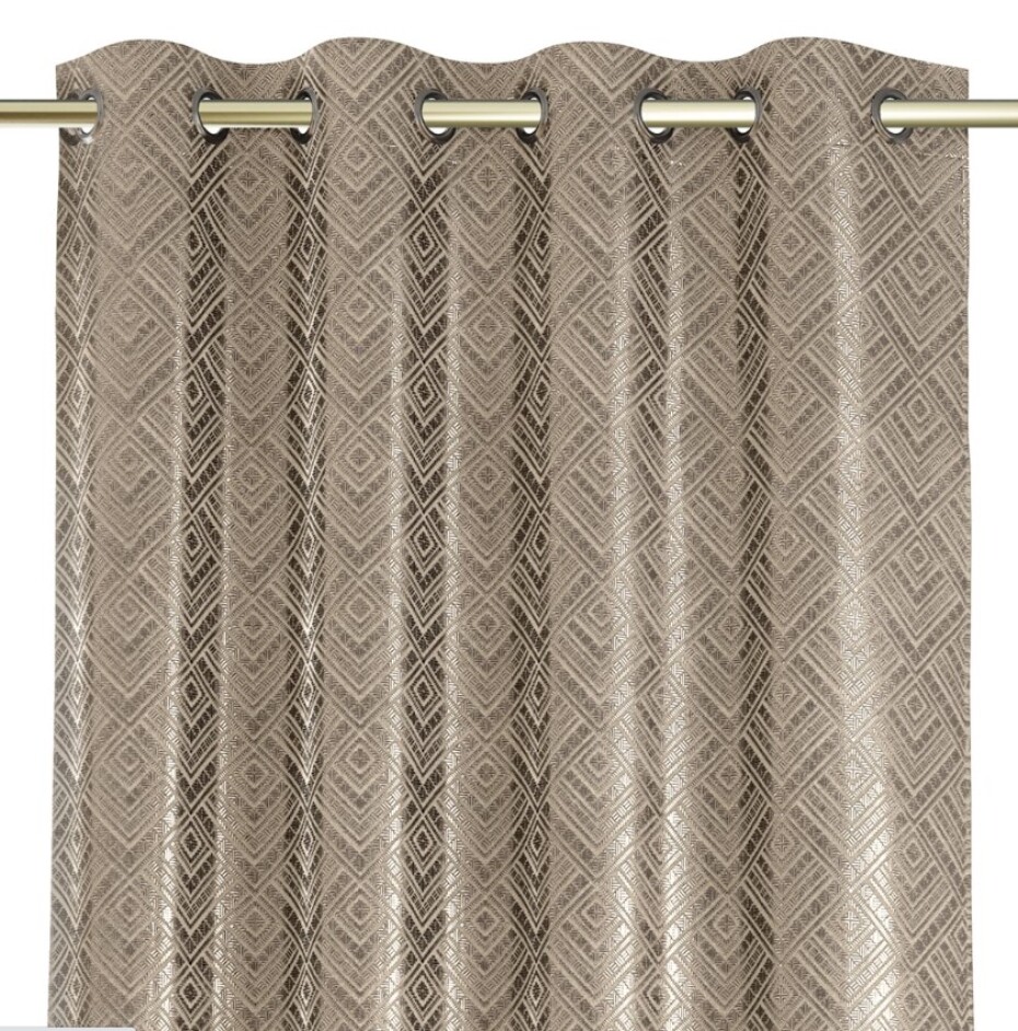 ArtFlhf Stínicí závěs BLACKOUT CASPE EYELETS K | krémová 140 x 250 cm - main (2)