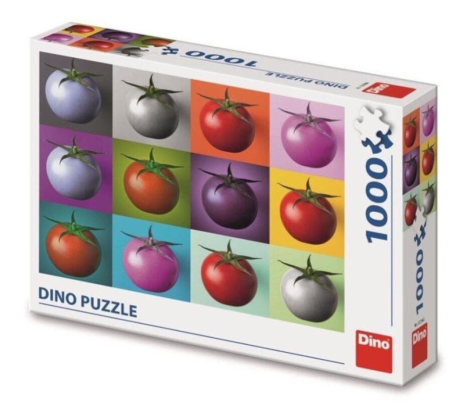 Puzzle Pop Art Rajčata 1000 dílků - Dino - main (0)