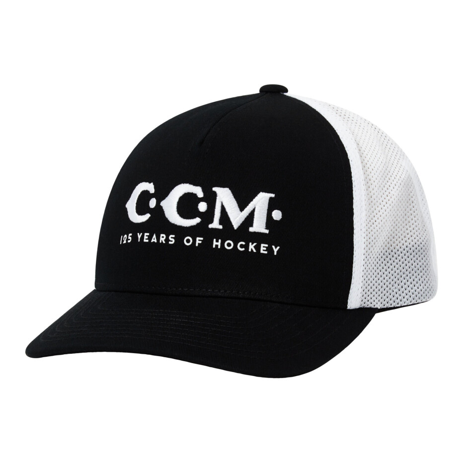Kšiltovka CCM 125 Anniversary Mesh Trucker Black Senior - main (0)
