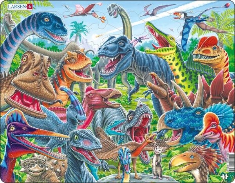 Puzzle Šťasní dinosauři - main (0)