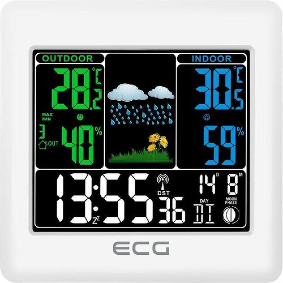 ECG MS 300 White meteostanice, bílá - main (1)