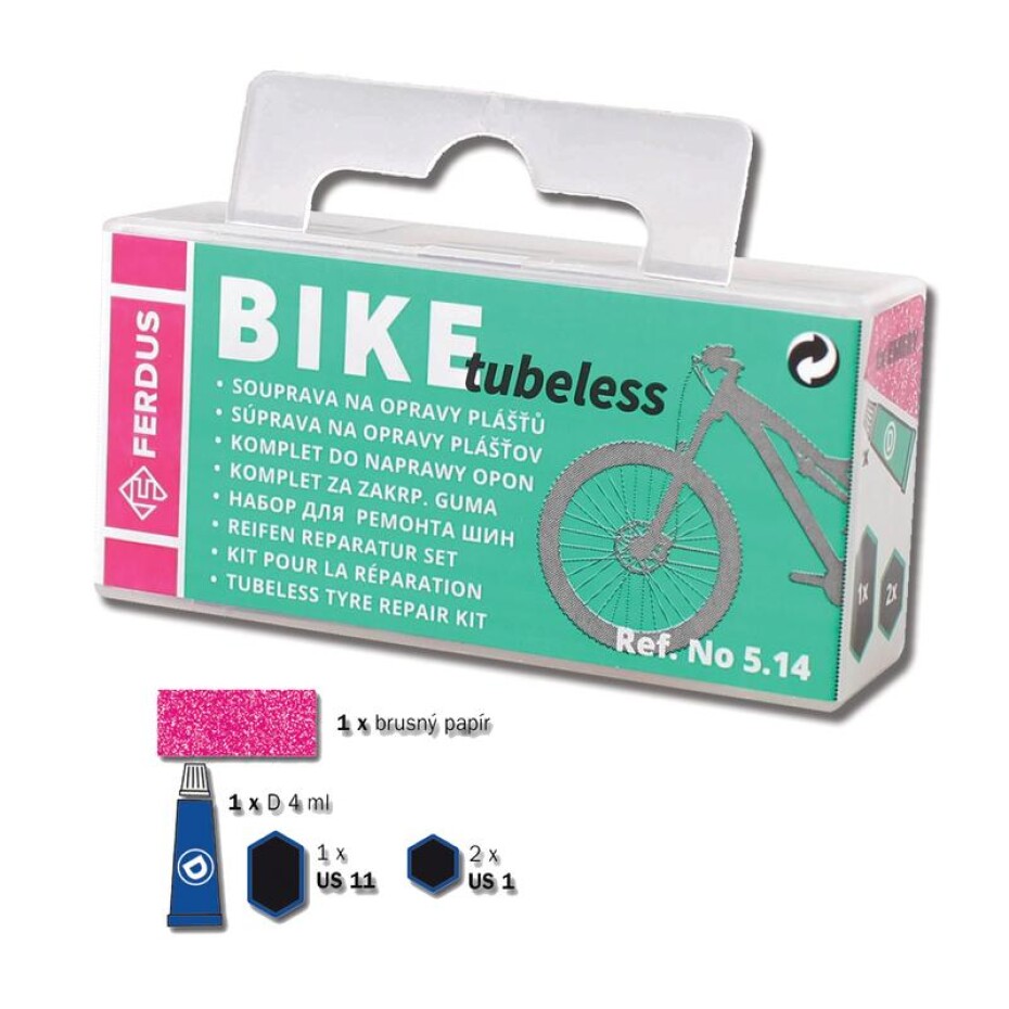 Ferdus Tubeless 5.14 Bezdušové lepení - main (0)