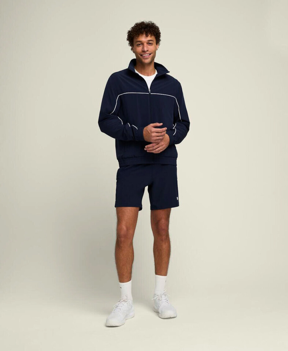 Pánská bunda Wilson  M Team Woven Jacket Colorblock Classic Navy M - main (3)