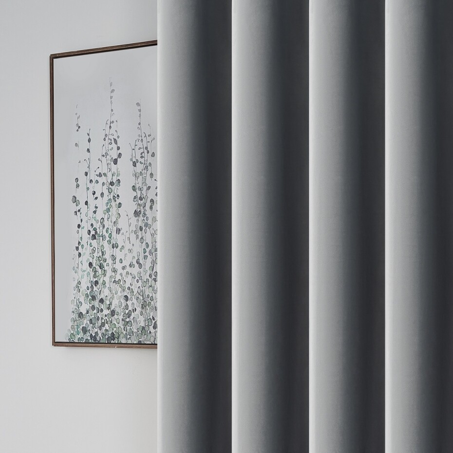 4Home Zatemňovací závěs Manila světle šedá, 150 x 250 cm - main (5)