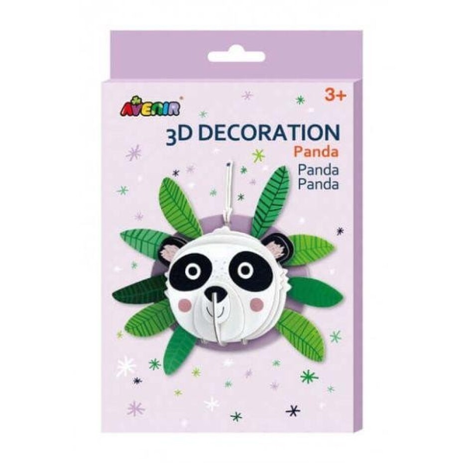 Avenir 3D dekorace na zeď - Panda - main (0)