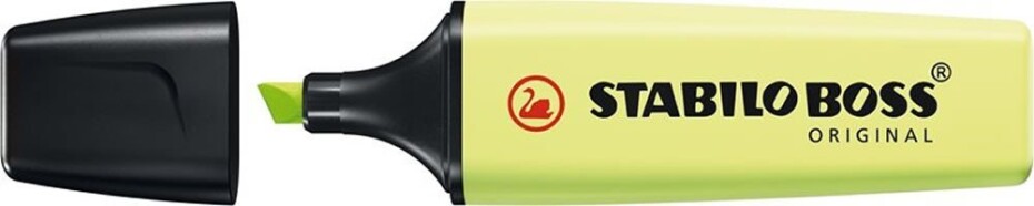 Zvýrazňovač STABILO BOSS ORIGINAL limetkový pastelový - main (0)