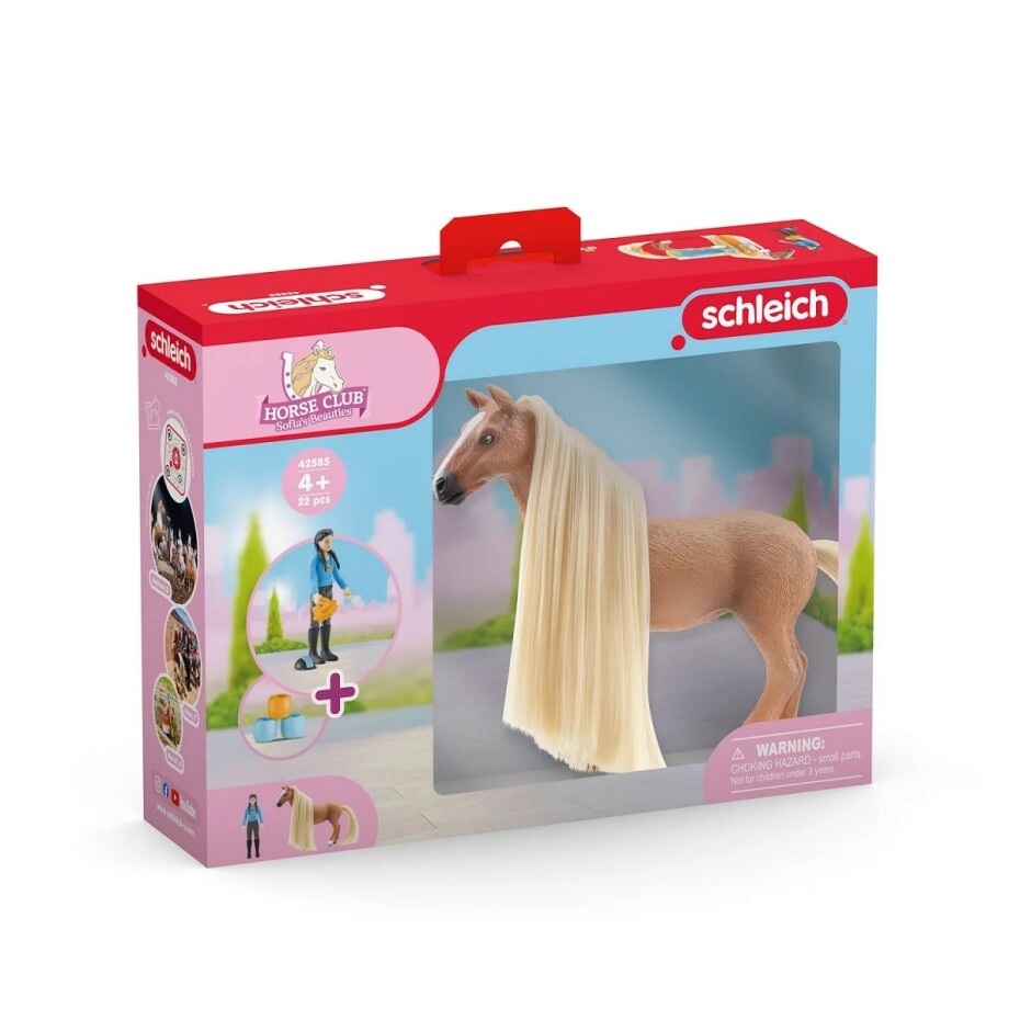 Schleich 42585 Startovací sada Kim a Caramelo, 18,7 x 24,5 x 6 cm - main (3)