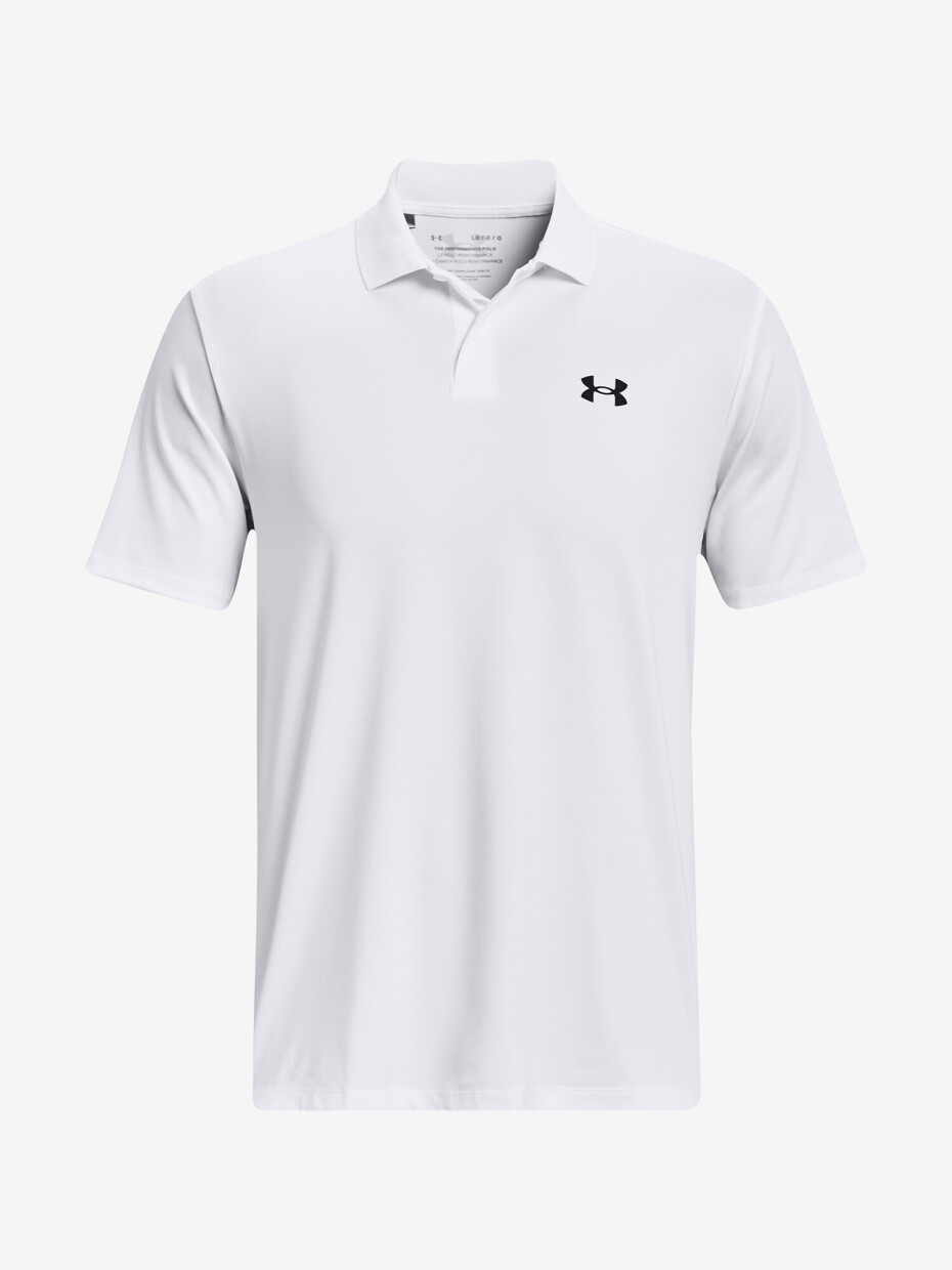 Under Armour pánské funkční tričko s krátkým rukávem PERFORMANCE 3.0 POLO 1377374-100 bílé - main (4)