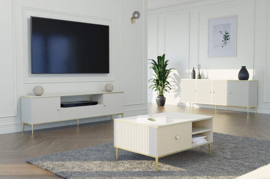 ARTBm Tv stolek PETRA | cashmere - main (1)
