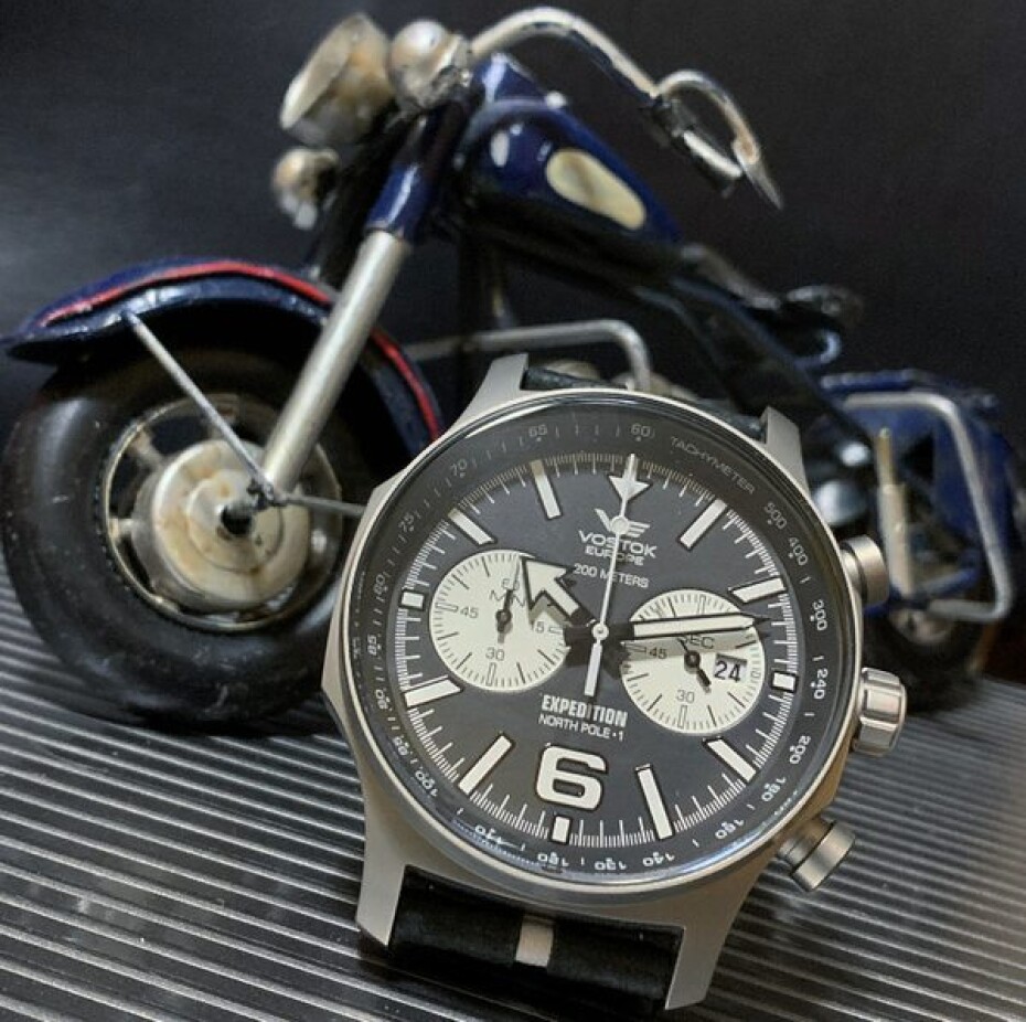 Vostok Europe Expediton North Pole-1 Chrono Line 6S21/5955199 - Ocelový řemínek  - main (5)