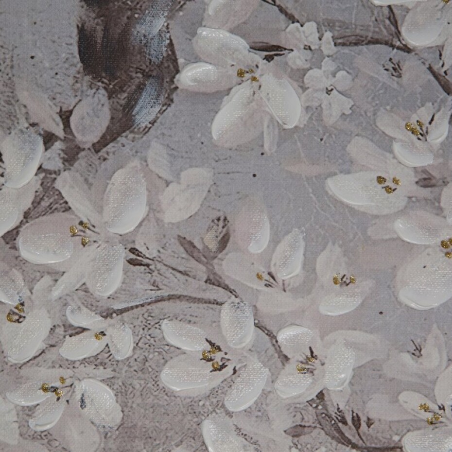 ArtFir Obraz KVĚTY 628 | béžová 60 x 40 cm - main (1)