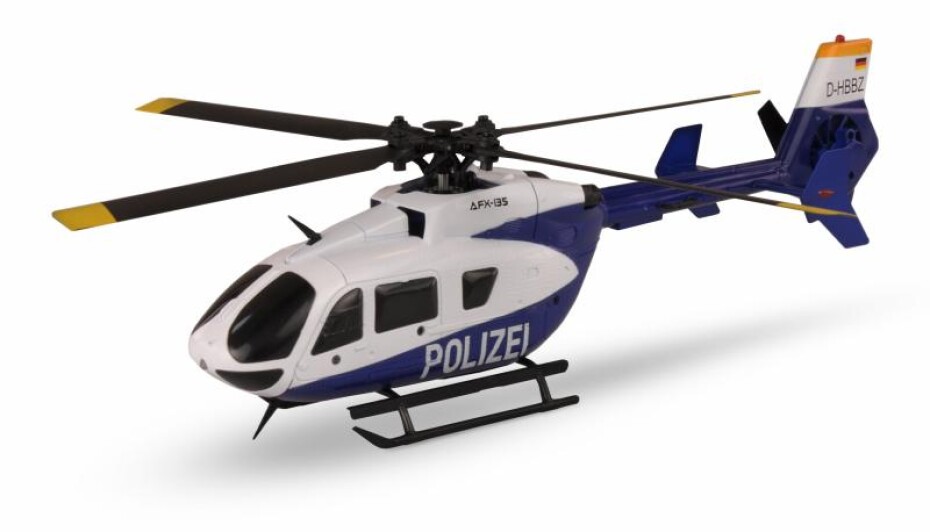 Amewi RC vrtulník AFX-135 POLIZEI 6G stabilizace RTF - main (0)