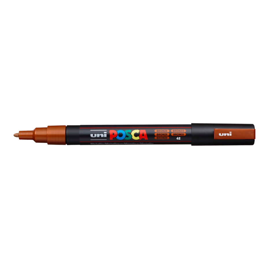 Posca popisovač PC-3M, 0,9 - 1,3 mm, bronzová (42) - main (0)