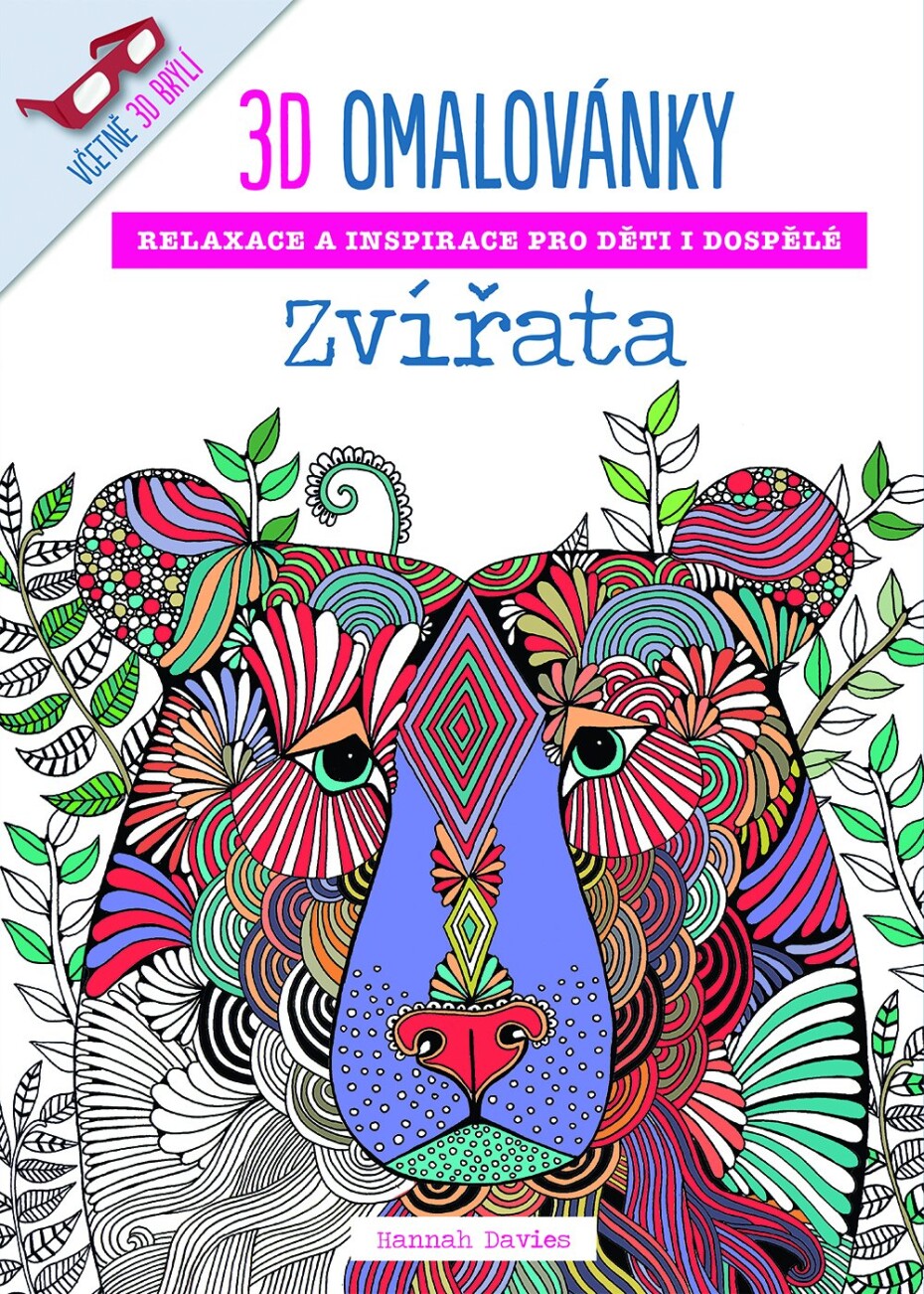 3D omalovánky: Zvířata - Hannah Davies - main (0)