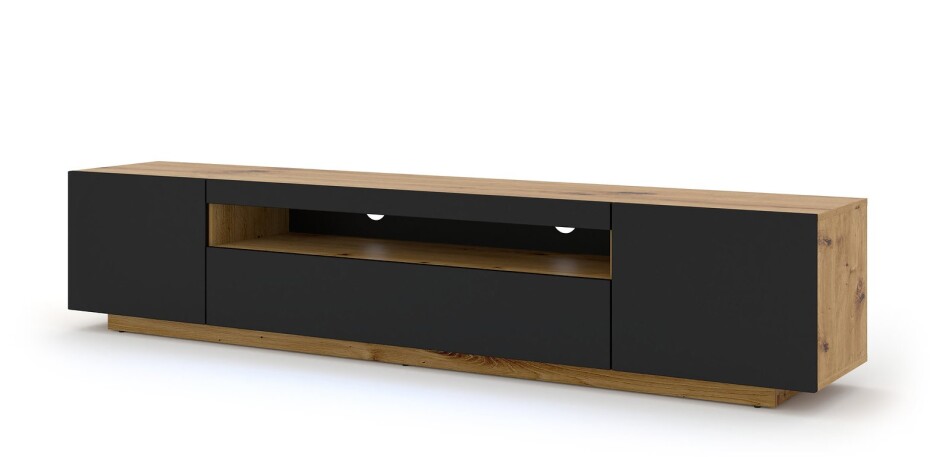 ARTBm TV stolek AURA 200 | dub artisan/černý mat - main (0)